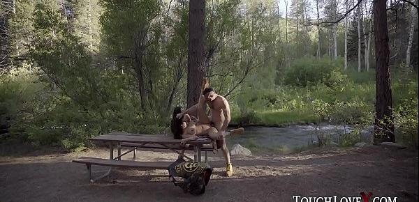  TOUGHLOVEX Karl fucks two ladies in the great outdoors